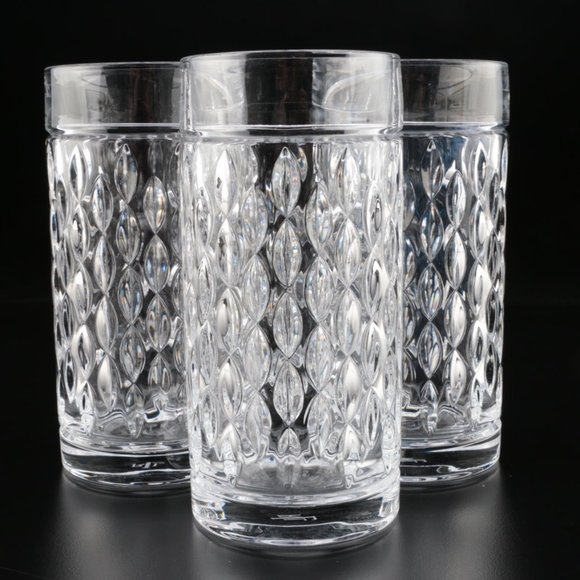 3 NEW Ralph Lauren Barware ASTON Highball Glasses